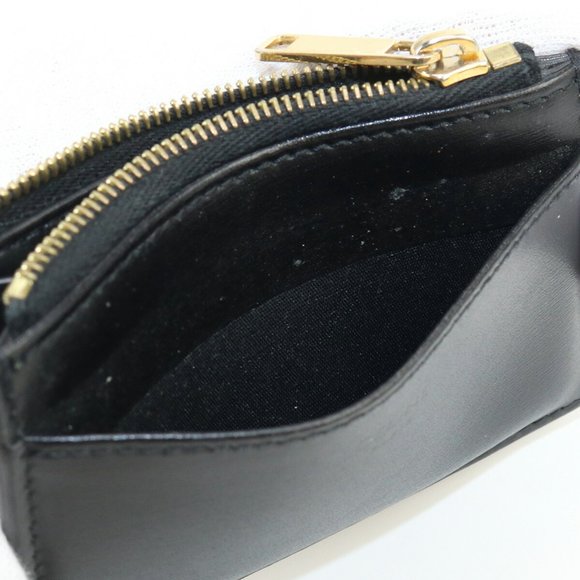 CELINE Celine with coin purse Triomphe 10I65 3DPV 38NO tri-fold wallet calf l... - Picture 6 of 10